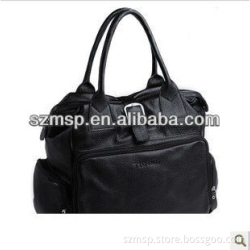 newly real PU leather lady handbag